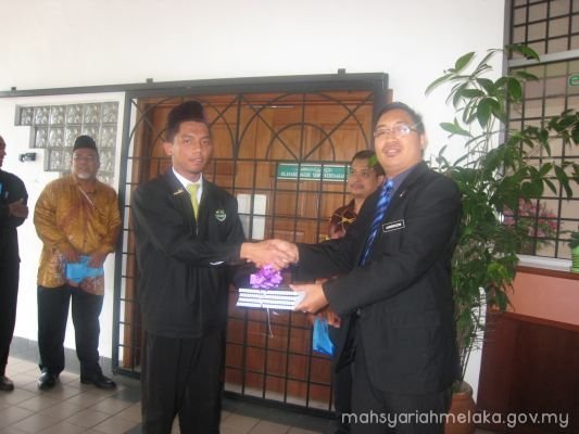 Lawatan pelajar Sek. Men. Keb. Agama Sultan Muhammad