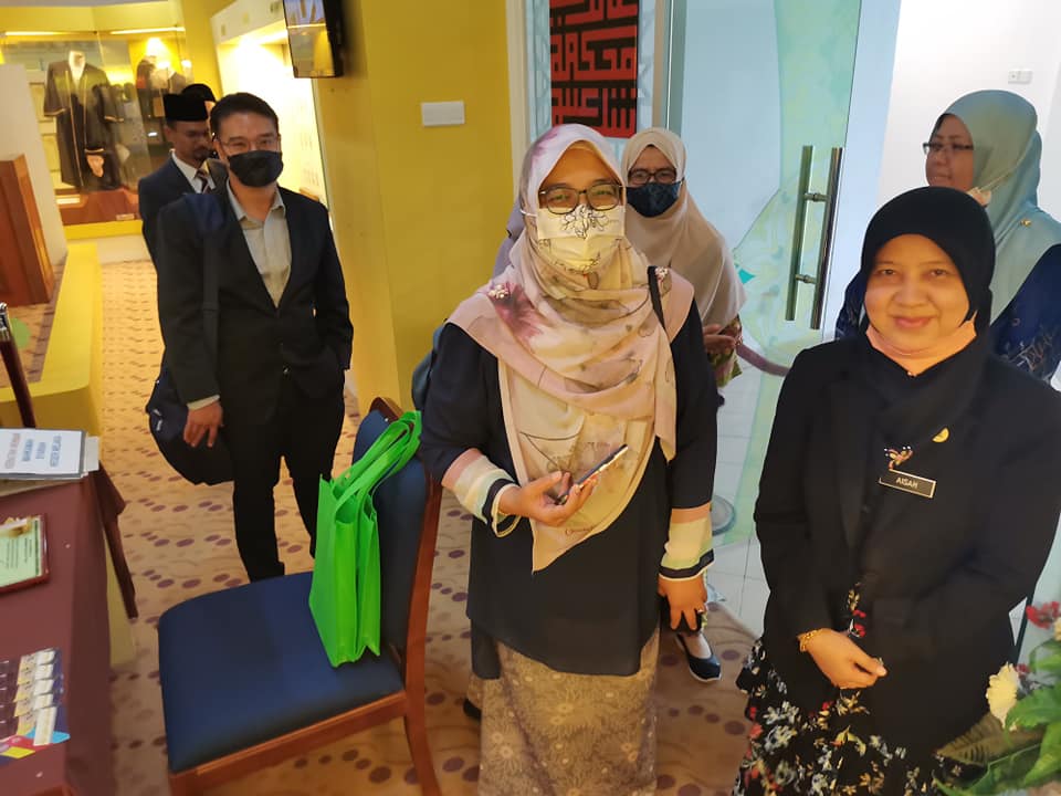 KUNJUNG HORMAT DELEGASI DARIPADA UIAM