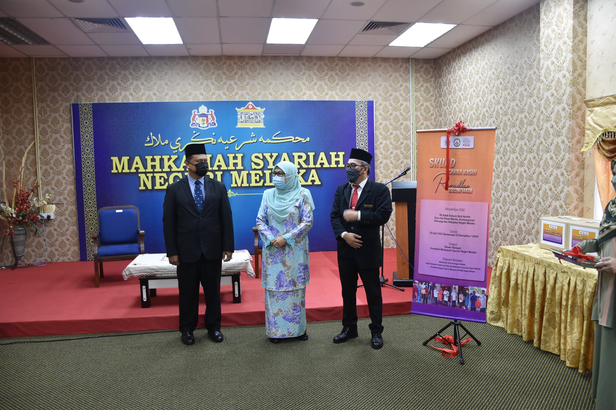 MAJLIS PERASMIAN SKUAD CAKNA KASIH RAMADHAN 2022/1443H