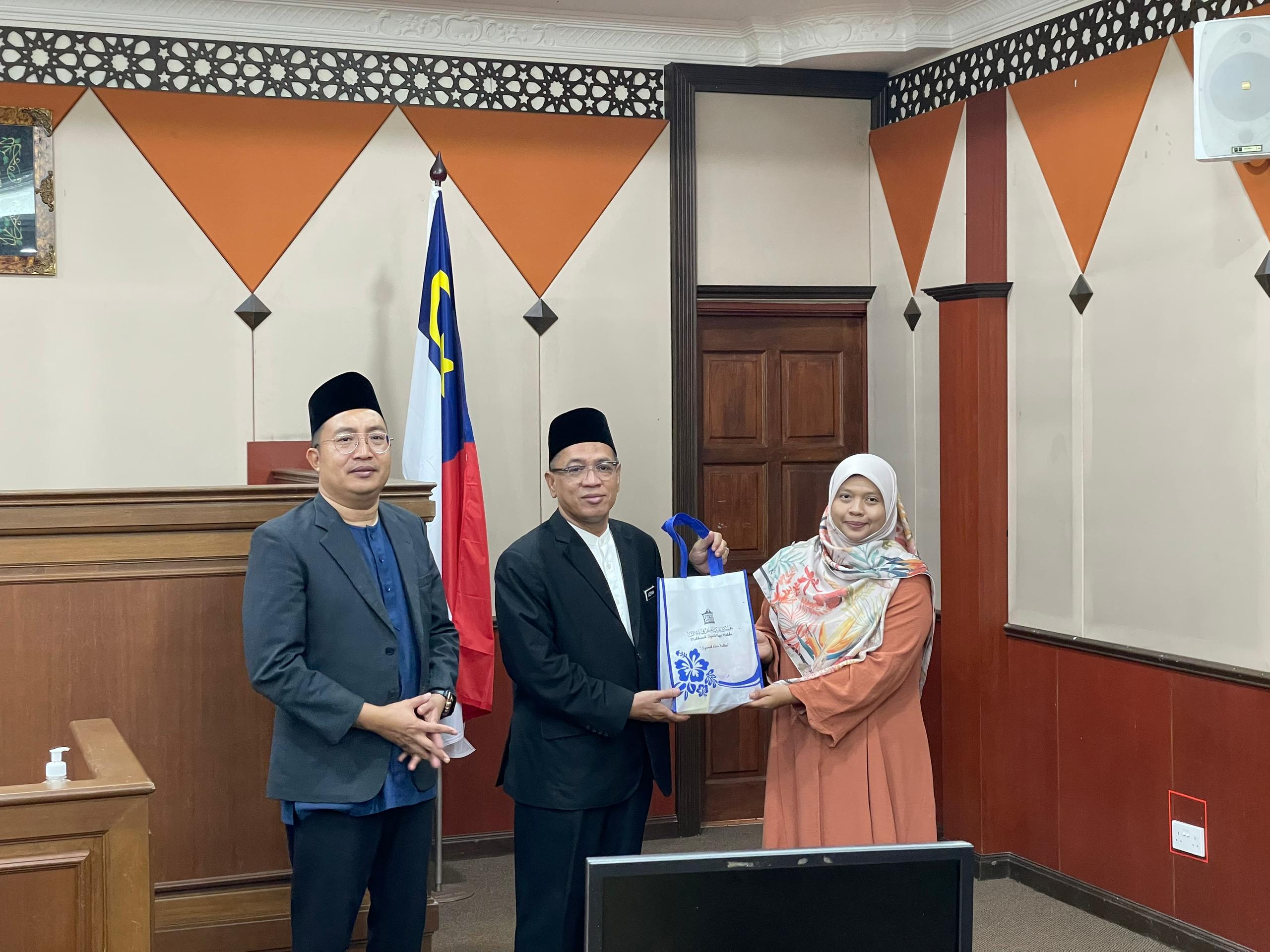 Lawatan Kerja KHS ke MRS Daerah Alor Gajah, Melaka